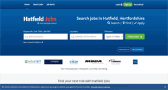 Desktop Screenshot of hatfieldjobs.co.uk